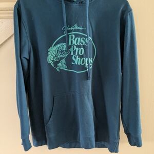 Bass Pro Shops Men's Blue Hoodie